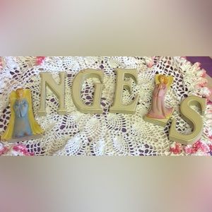 ANGELS Wooden Decor